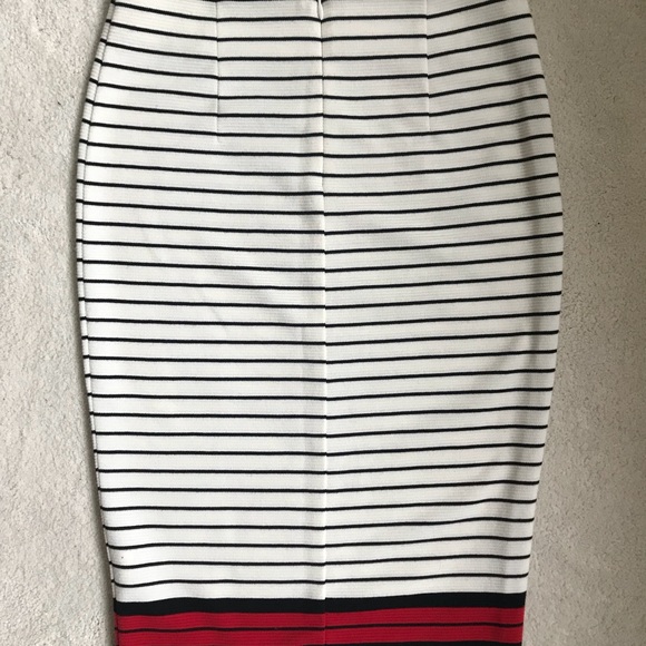 Bev & Bridge stripe pencil midi skirt - Picture 4 of 6